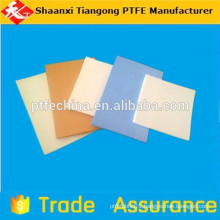 flameproof orange plate ptfe sheet